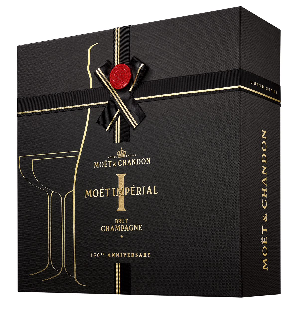 Moët-Chandon-Giftpack-1bouteille-2-coupes EUR 70