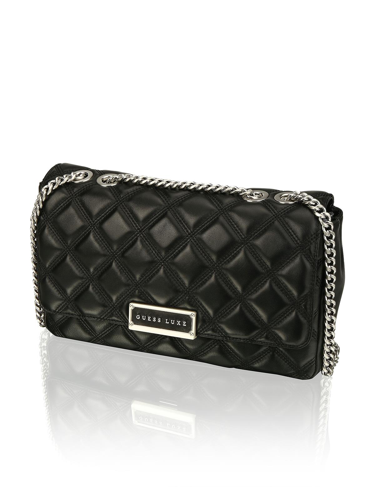 HUMANIC 23 Guess Luxe Glattleder Quilted Bag EUR 185 6131001740