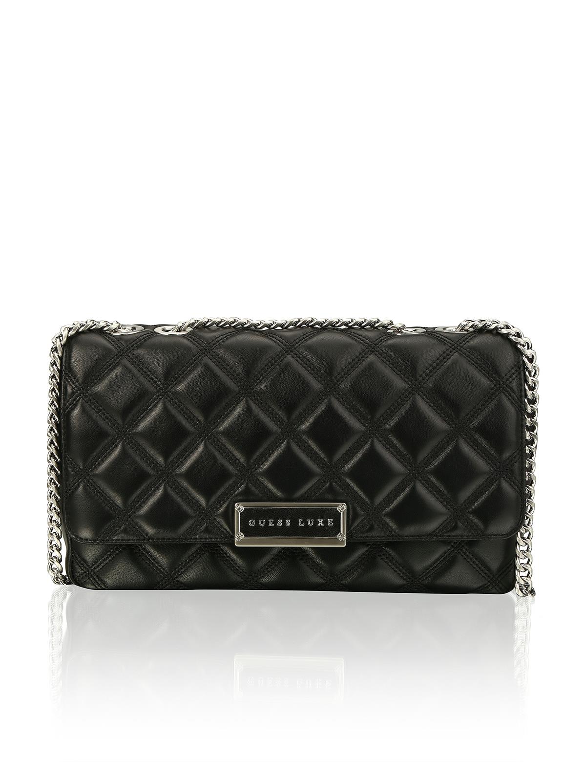 HUMANIC 24 Guess Luxe Glattleder Quilted Bag EUR 185 6131001740