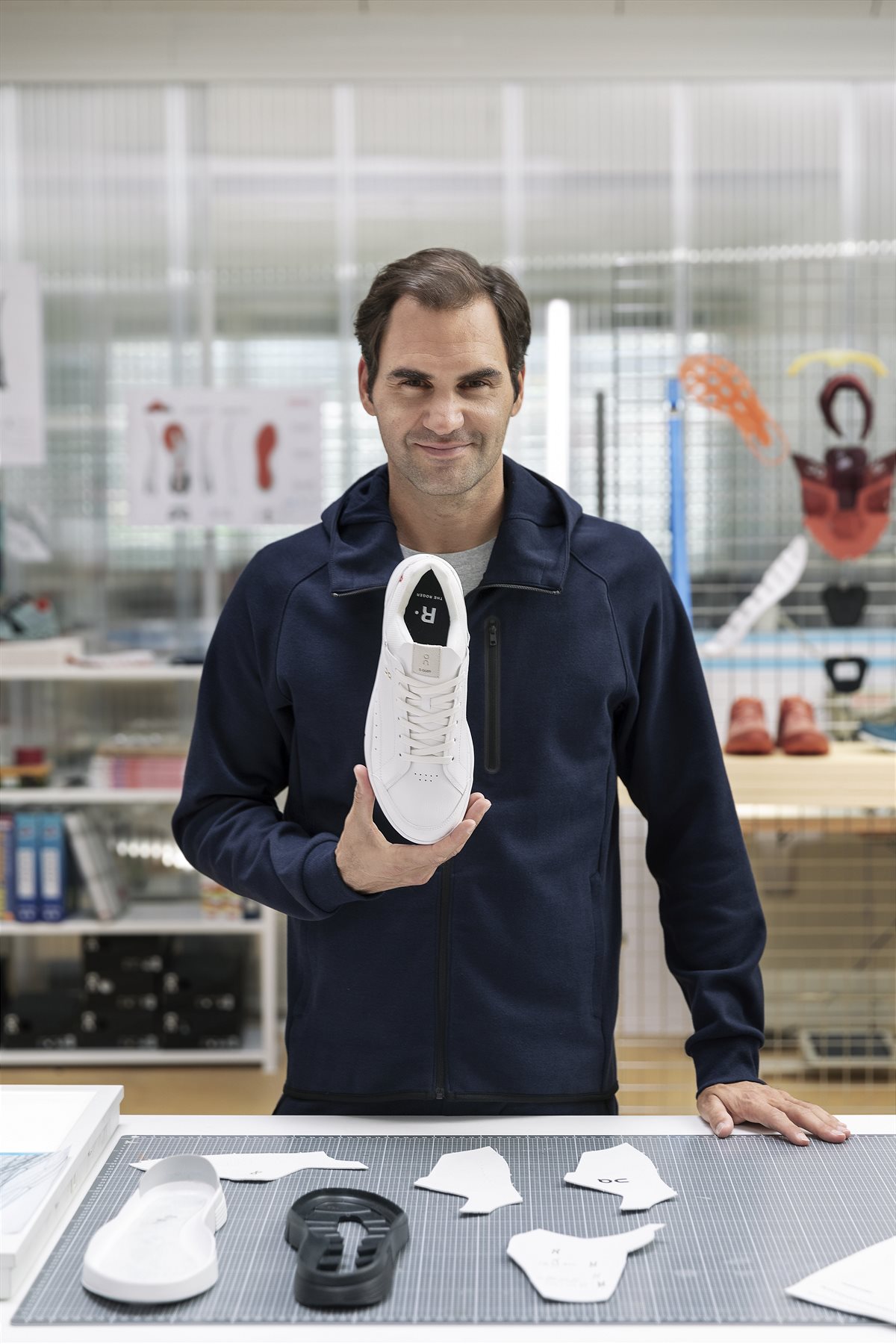 5Roger Federer On Lab Zürich