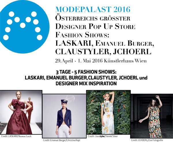 Modepalast Fashion Shows 2016 Cover