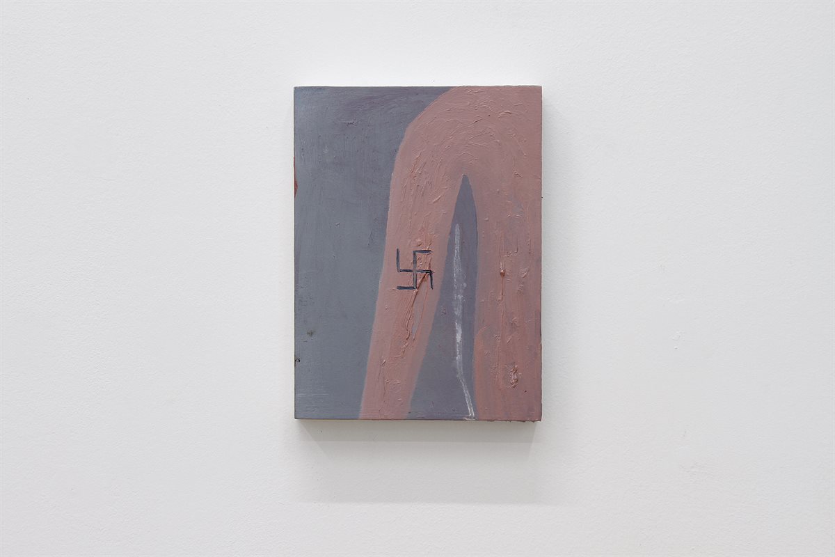 Austrian Psycho, 2020, Oel auf Holz, 24 x 18cm_(C) Michael Fanta