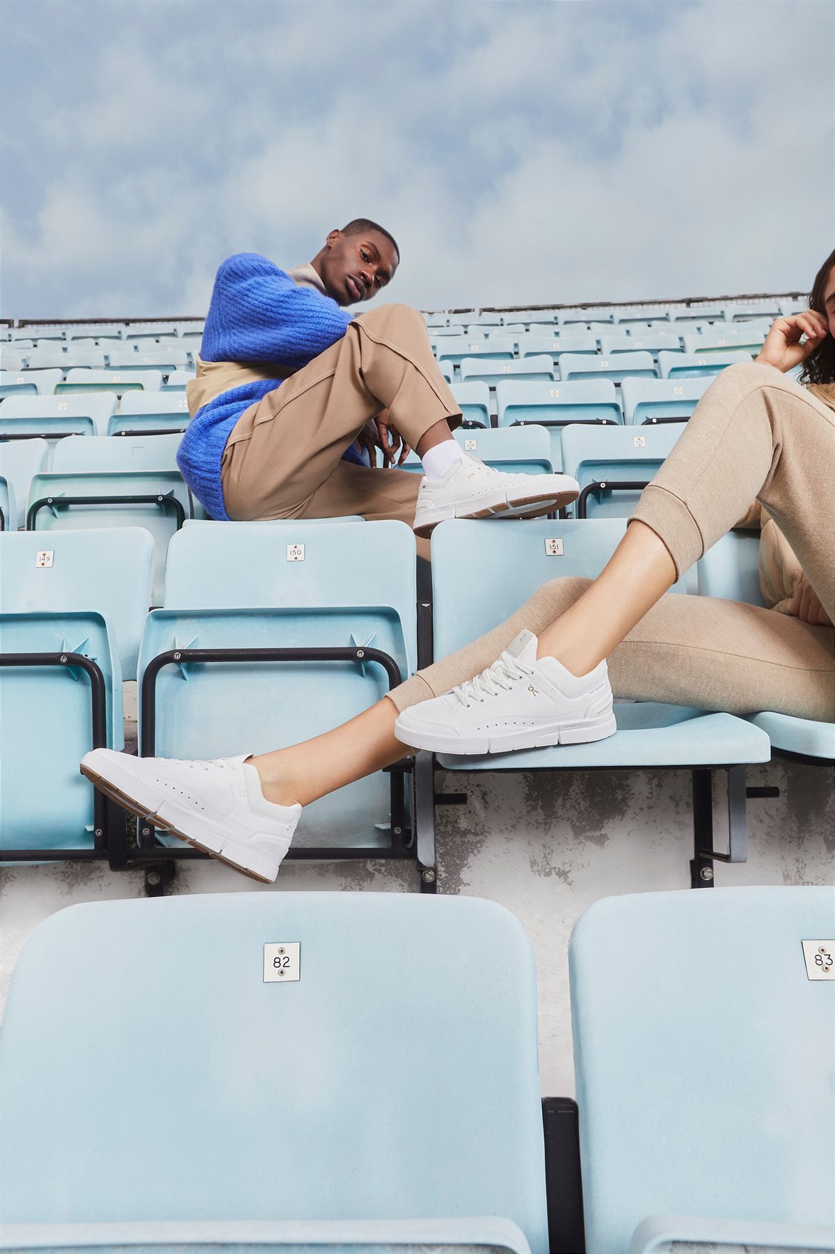 FW20 THE ROGER Centre Court White Gum Couple Editorial 2