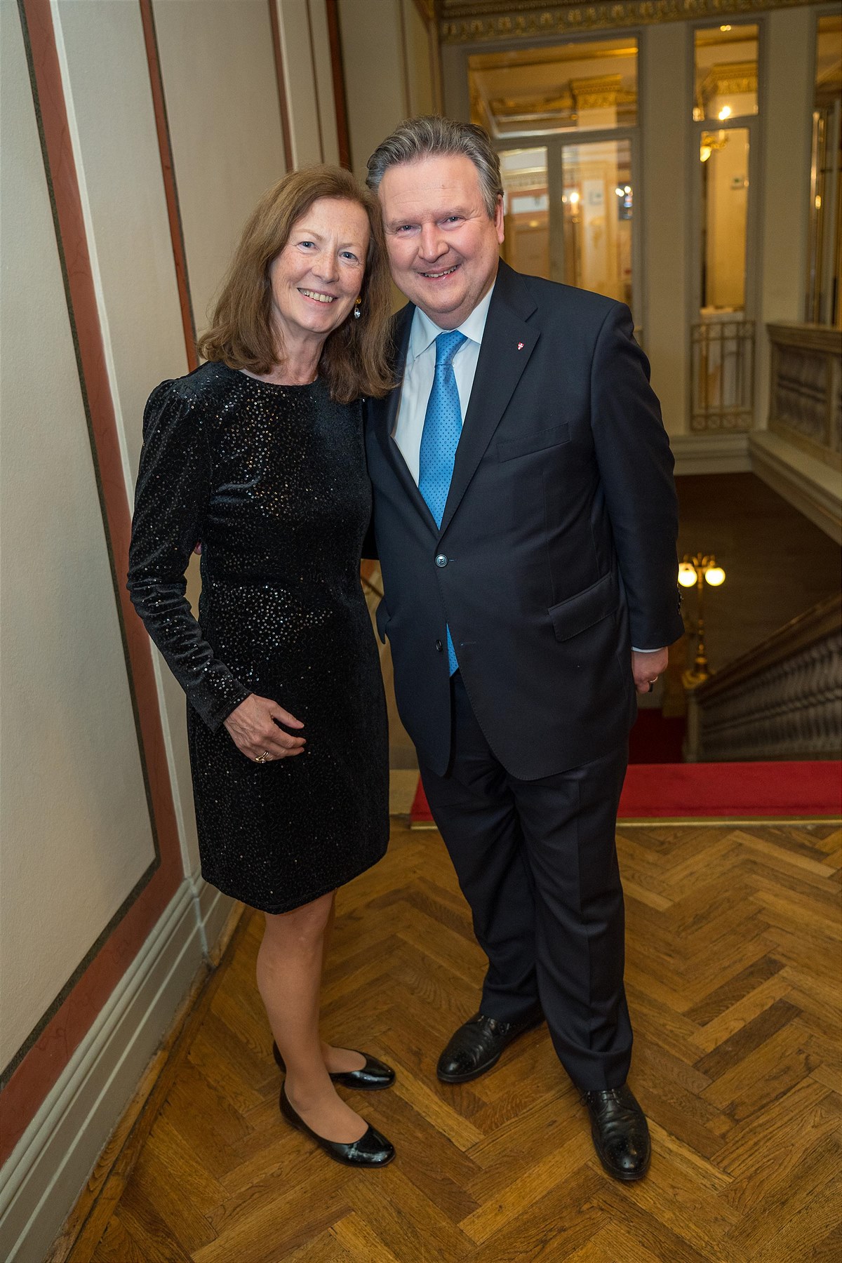Bürgermeister Dr. Michael Ludwig mit seiner Frau Irmtraud Rossgatterer