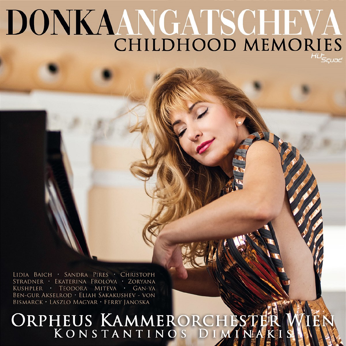 CD Cover CHILDHOOD MEMORIES, Donka Angatscheva