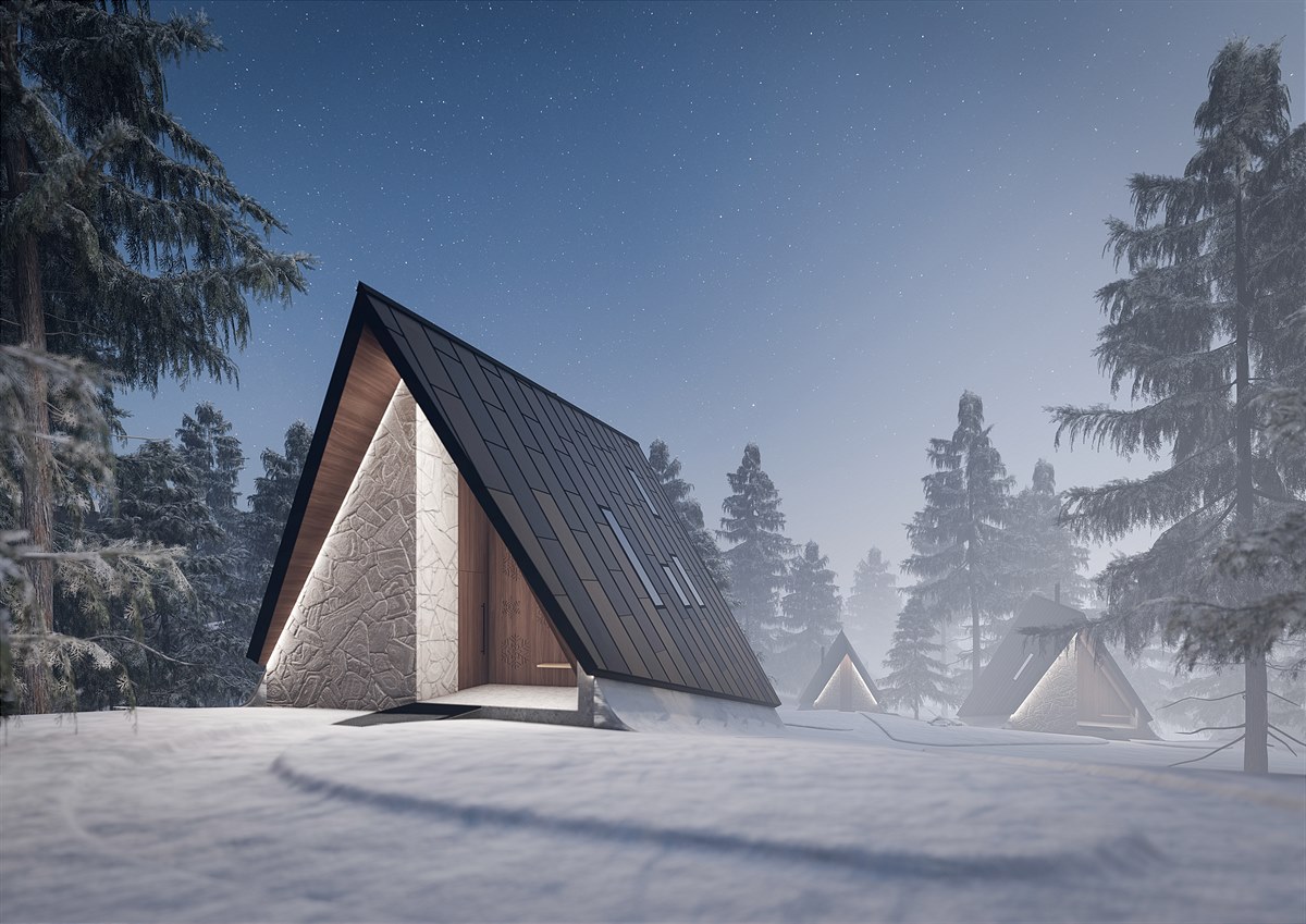 Triforêt Winter Lodge 1