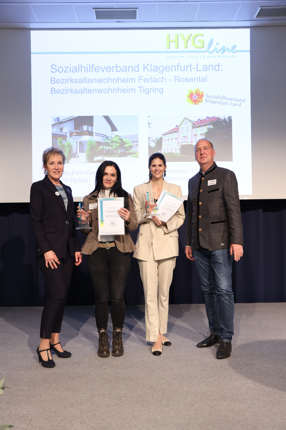 PreisträgerInnen des Sozialhilfeverbandes Klagenfurt-Land