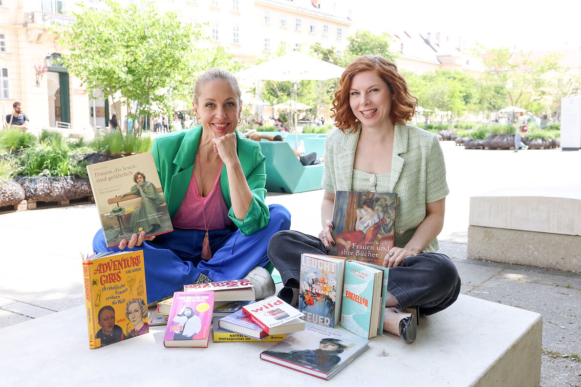 Lilian Klebow und Teresa Vogl