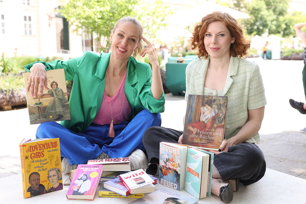 Lilian Klebow und Teresa Vogl