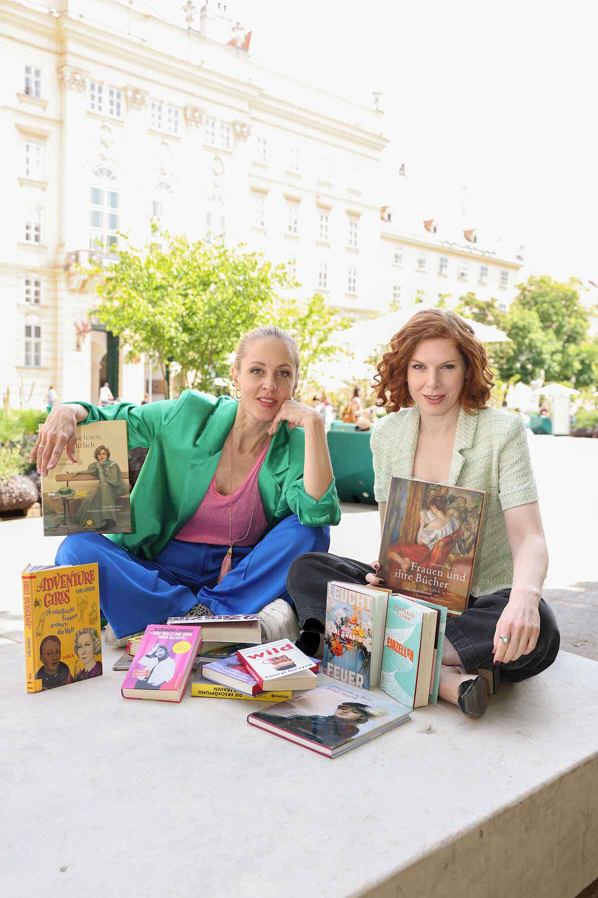 Lilian Klebow und Teresa Vogl