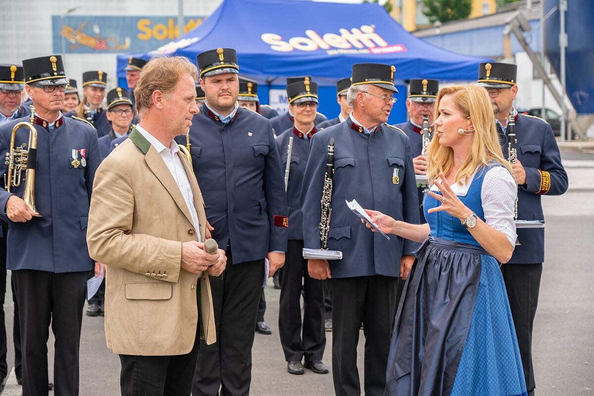 Johanna Setzer mit Dieter Schickbichler