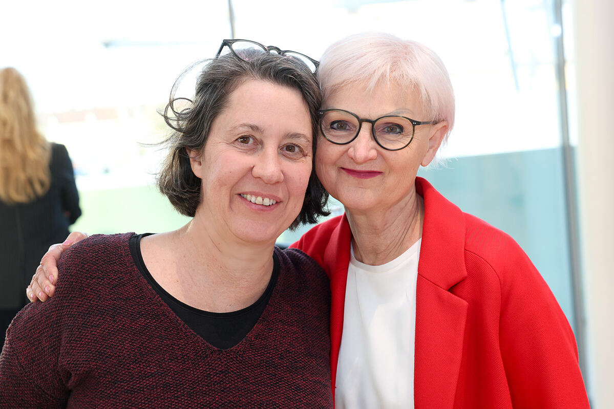 Petra Hartlieb und Maria Rösslhumer (STOP Partnergewalt)