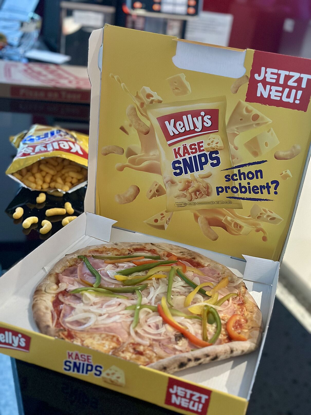Pizza Schachtel Branding