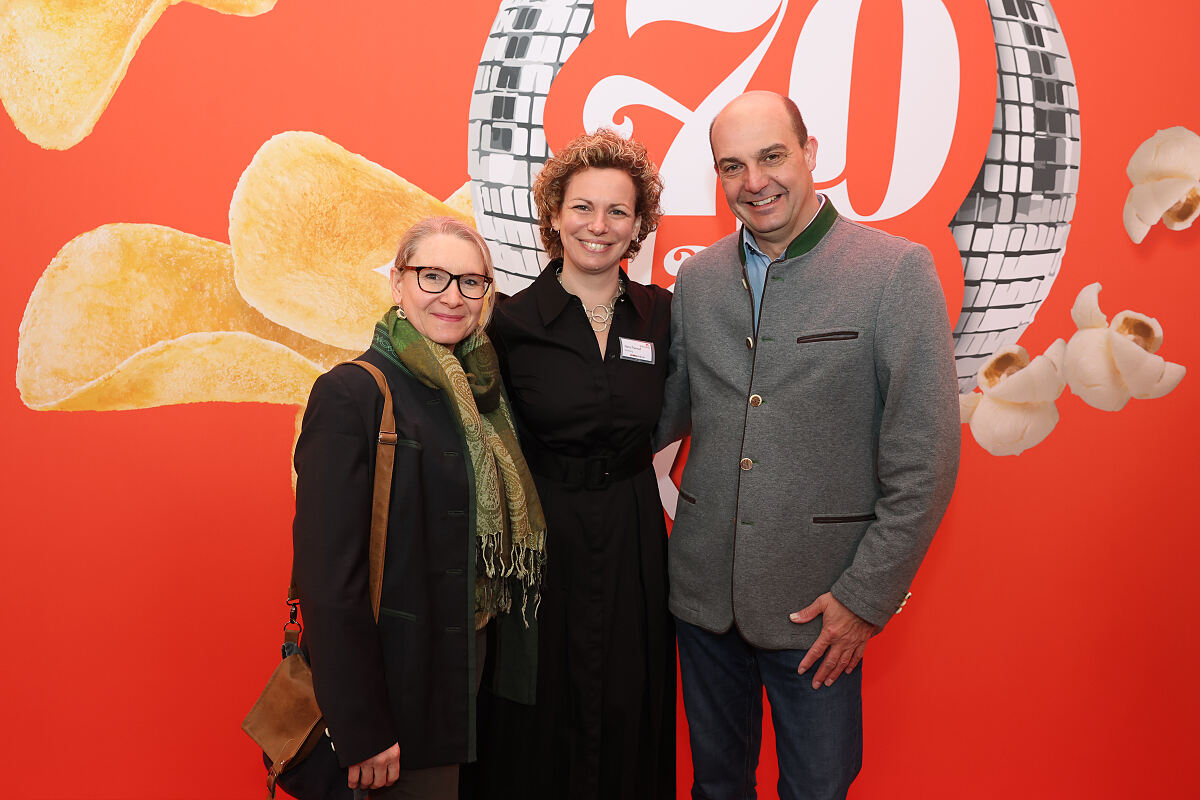 Petra Trimmel, Micheal Tröster mit Gattin (links)