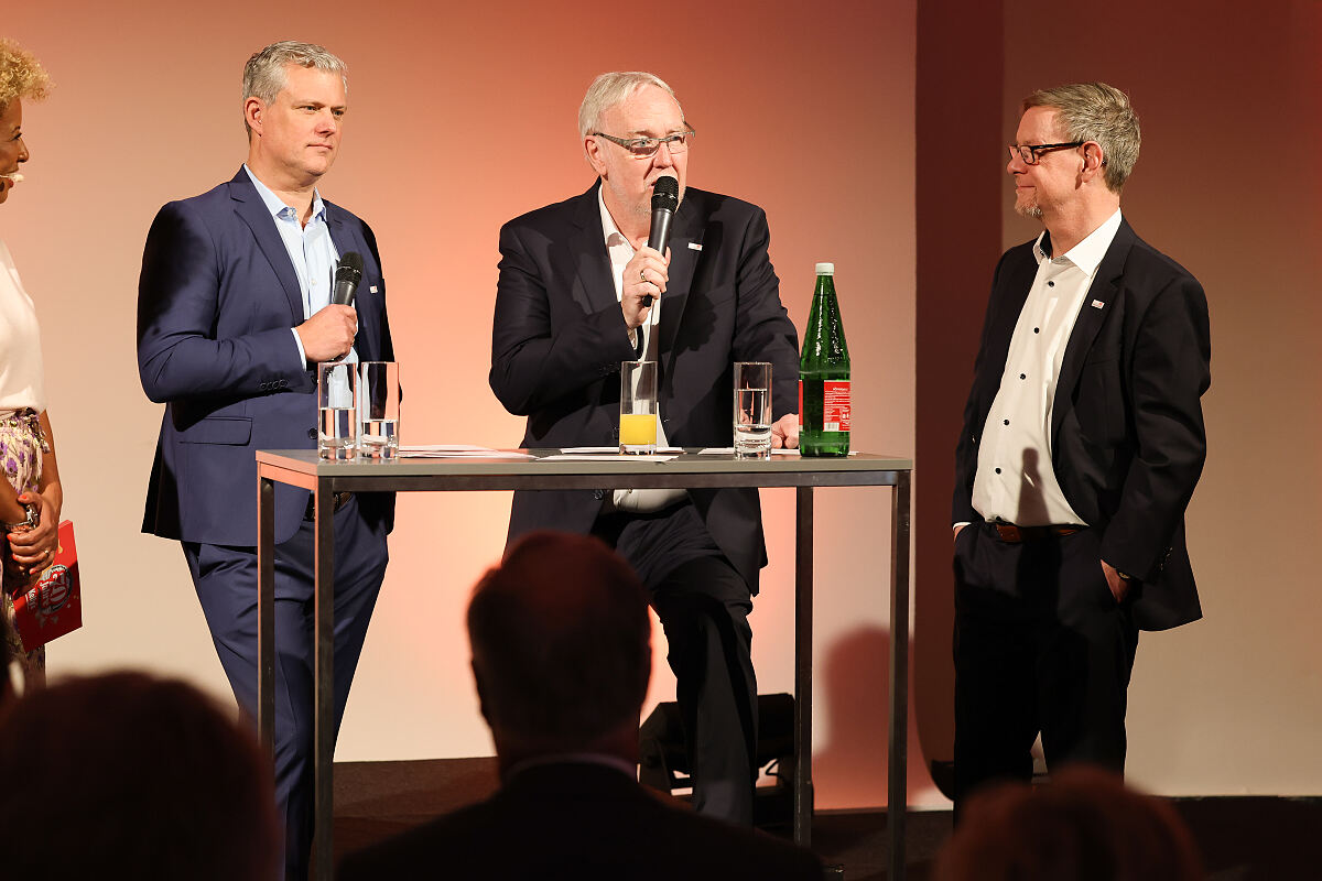 Arabella Kiesbauer, Markus Marek, Werner Luksch, Thomas Buck