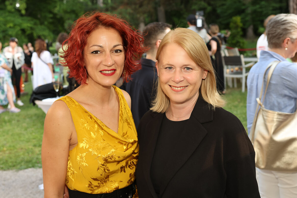 Maria Radutu und Simone Wohinz