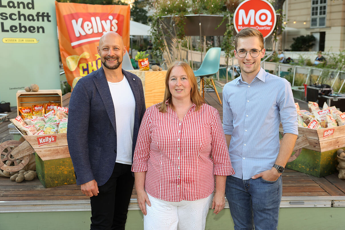 Hannes Royer, Anita Kamptner und Georg Rath