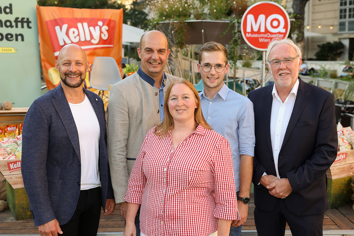 Hannes Royer, Michael Tröster, Anita Kamptner, Georg Rath, Werner Luksch