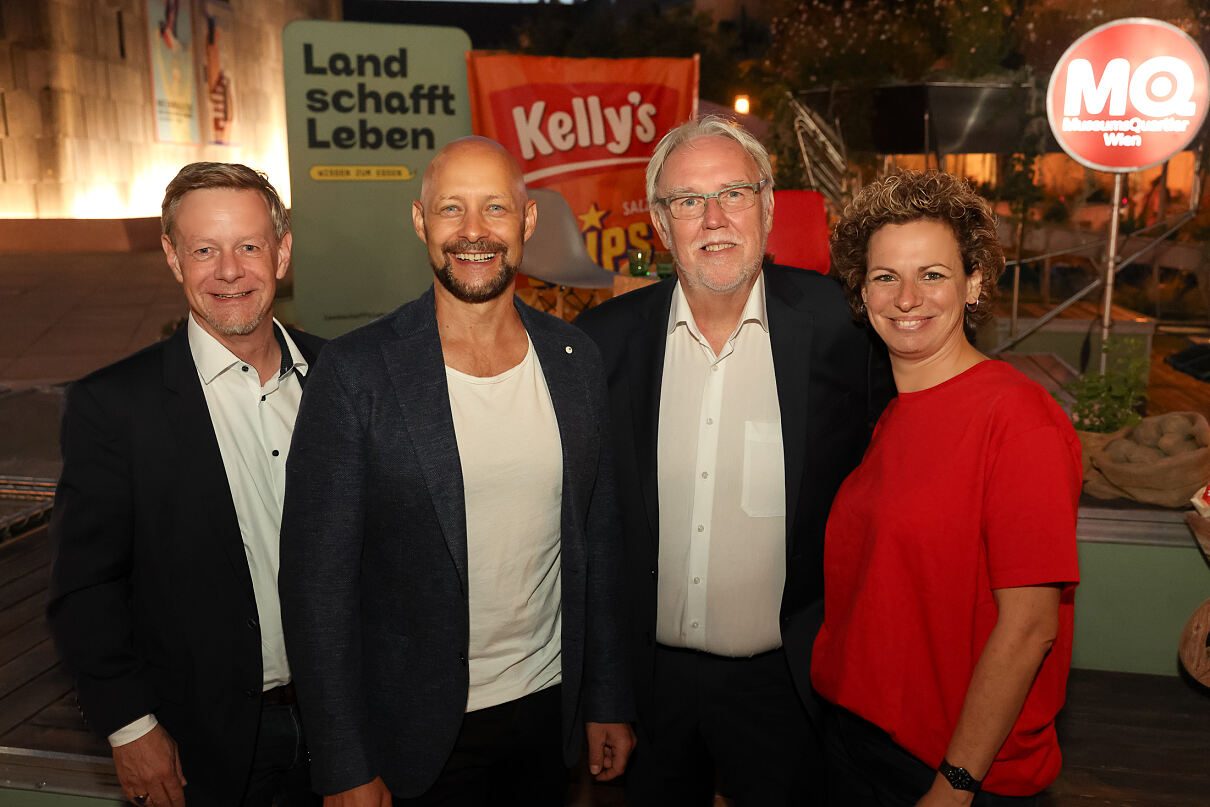 Thomas Buck, Hannes Royer Werner Luksch und Petra Trimmel