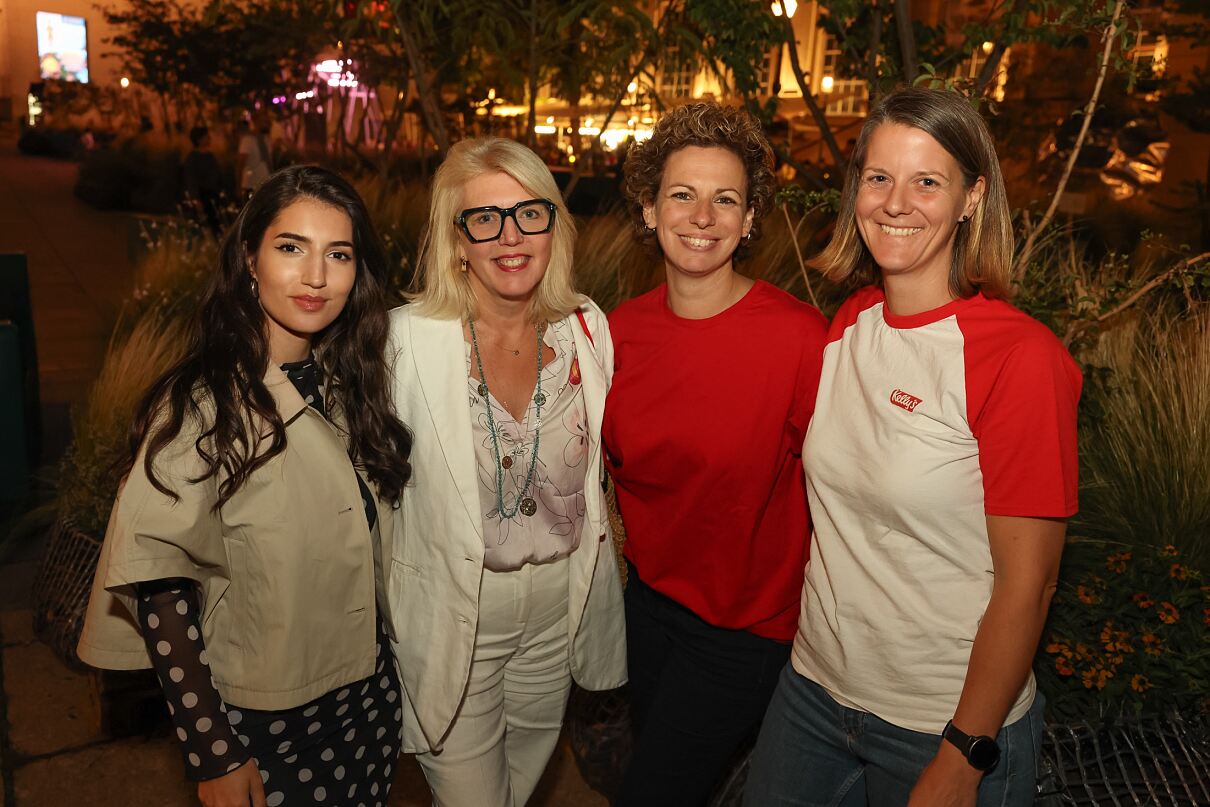 Aylin Sophia Sari, Liane Seitz, Petra Trimmel und Anita Molzer